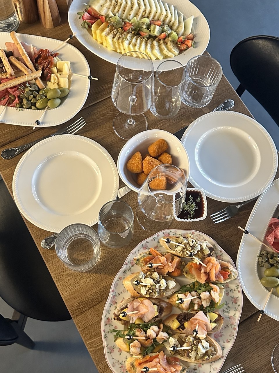 Банкетное меню и сет блюд