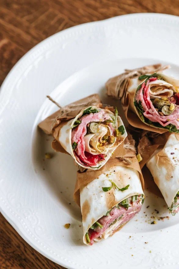 Финальная подача банкетного меню